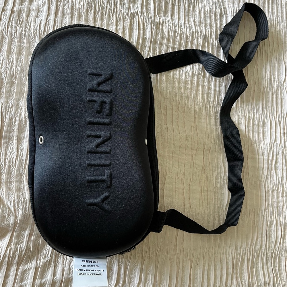 NFINITY Black Duffel Bag Durable and Functional